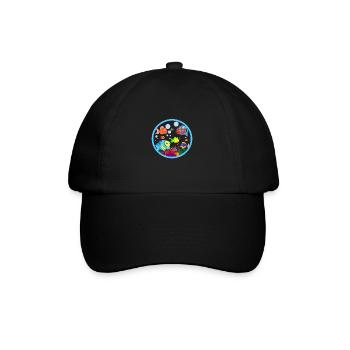Aquarium Fish Gift - Baseball Cap - black/black - Front