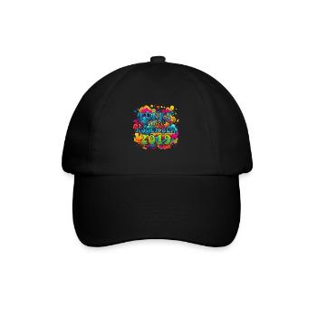 Funky Birthday: Novembre 2019 - Psychadelic - Casquette classique - noir/noir - Devant