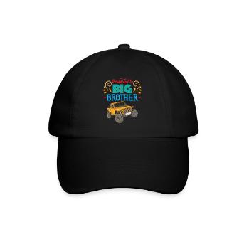 Big Brother, grand frère Autocollant - Casquette classique - noir/noir - Devant