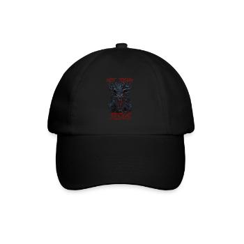 Esthétique gothique Occulte Grunge Emo Punk Satanique - Casquette classique - noir/noir - Devant