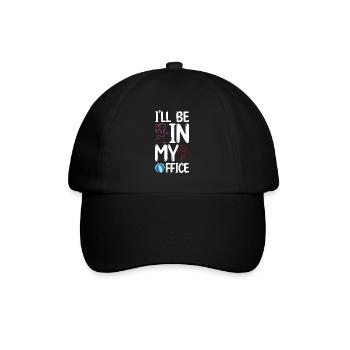 Au Pair Fille Maternelle Nounou - Casquette classique - noir/noir - Devant
