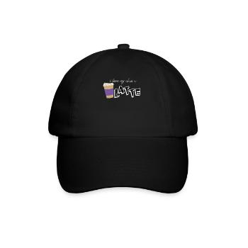 I Love My Class a Latte - Coffee Teacher School - Baseball Cap - black/black - Front