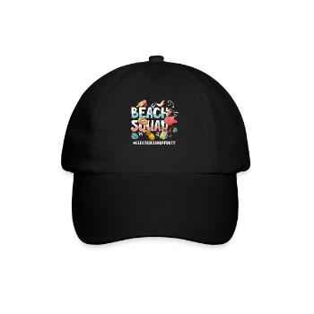 Electrician Vacation Beach Group - Baseball Cap - black/black - Front