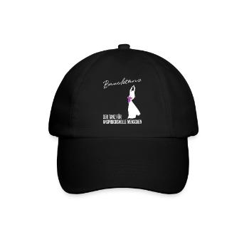 Sinnliche Bewegung - Der anspruchsvolle Bauchtanz - Baseballkappe - Schwarz/Schwarz - Vorne