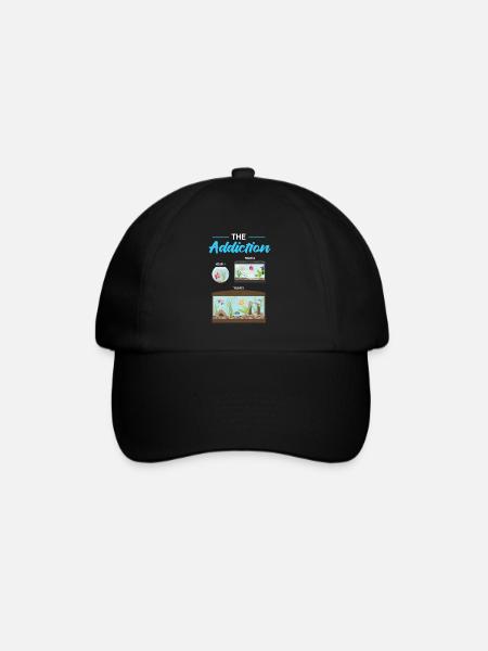 Aquarium - Baseballkappe - Schwarz/Schwarz