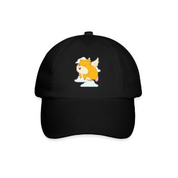 Hamster Clouds - Baseball Cap - black/black - Front