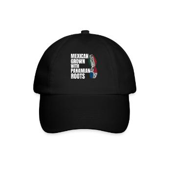 Anime & Ramen Anime Ramen Geschenk - Baseballkappe - Schwarz/Schwarz - Vorne