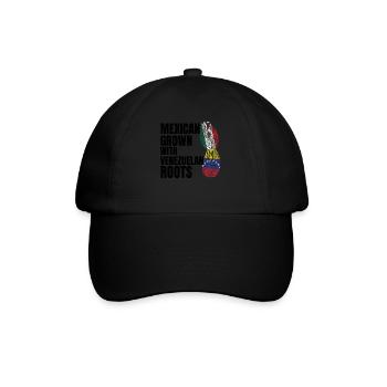 Anime & Skizzieren Mädchen Anime Skizzieren Gesche - Baseballkappe - Schwarz/Schwarz - Vorne