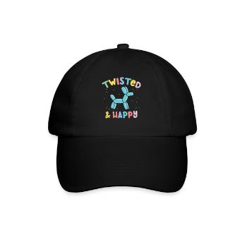 Balloon Animal Party Balloon Artist - Baseball Cap - black/black - Front