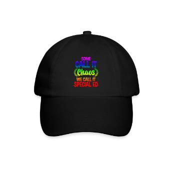 Some Call It Chaos We Call It Special Ed 4 - Baseball Cap - black/black - Front