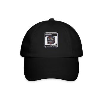 Pinball Pinball Arcade Gamer Funny - Baseball Cap - black/black - Front
