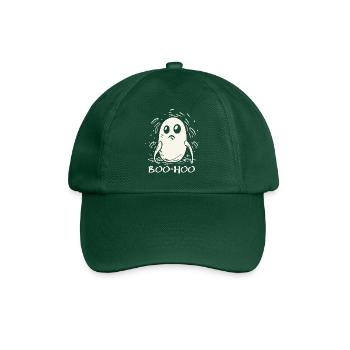 The Disappointed, Sad-Funny Little Ghost - Baseball Cap - bottle green - Front