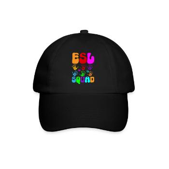 Professeur d’anglais langue seconde langue étrangère - Casquette classique - noir/noir - Devant