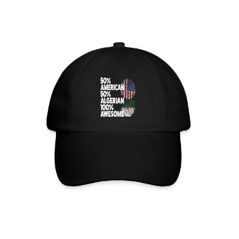 Anime & Skizzieren Mädchen Anime Skizzieren Gesche - Baseballkappe - Schwarz/Schwarz - Vorne