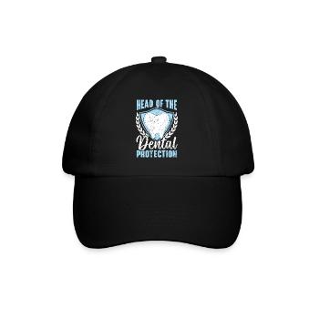 Orthodontic Assistant Job Dental Teeth Dentist - Baseball Cap - black/black - Front