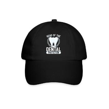 Orthodontic Assistant Job Dental Teeth Dentist - Baseball Cap - black/black - Front