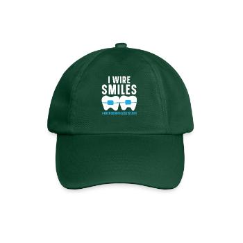 Orthodontic Assistant Job Dental Teeth Dentist - Baseball Cap - bottle green - Front
