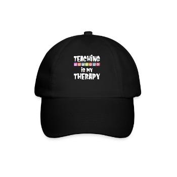 Les cours de maternelle sont mes - Casquette classique - noir/noir - Devant