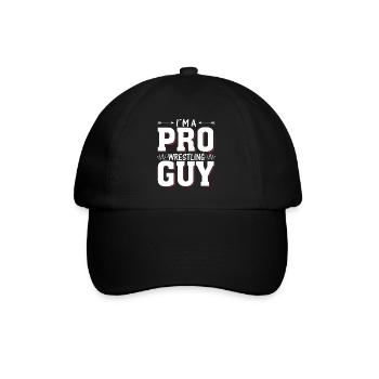 Je suis un gars de lutte professionnelle. - Casquette classique - noir/noir - Devant