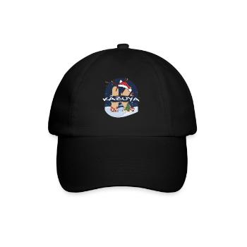 Nom Kazuya génial w chapeau de père Noël dans le thème de Noël - Casquette classique - noir/noir - Devant
