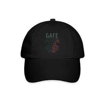 GAFE Fuerzas Especiales Mexiko #3010 - Baseballkappe - Schwarz/Schwarz - Vorne