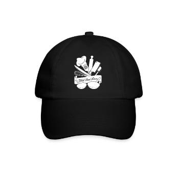 Wok Food - Baseball Cap - black/black - Front