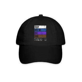 Ceinture de Jiu Jitsu Brésilien Couleurs Cadeau BJJ - Casquette classique - noir/noir - Devant