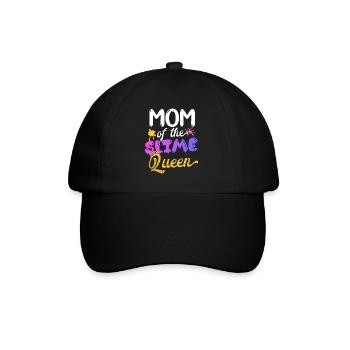 Mom of the Slime queen - Baseball Cap - black/black - Front