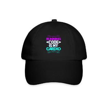 Cadeau de développeur de logiciels pour informaticien I - Casquette classique - noir/noir - Devant