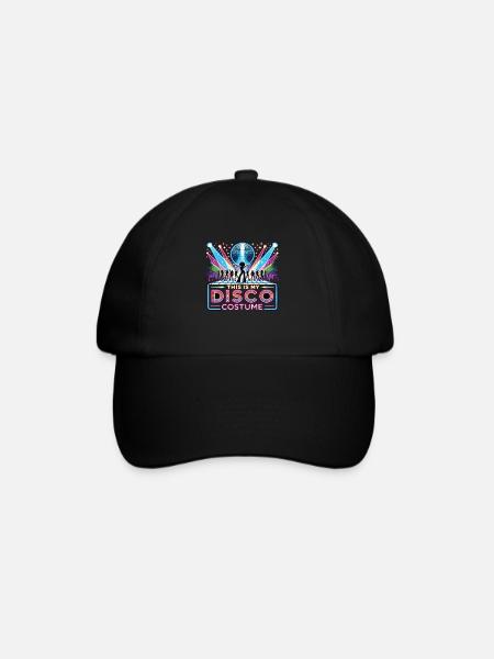 This Is My Disco Costume - Baseballkappe - Schwarz/Schwarz