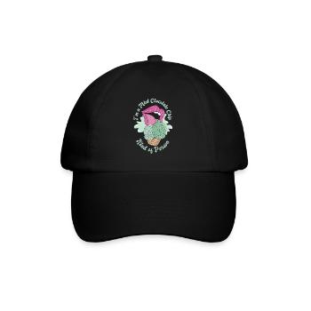I'm A Mint Chocolate Chip Kind Of Person - Baseball Cap - black/black - Front