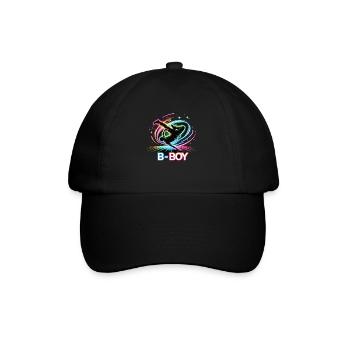 Breakdance Breakdancer Breakdance Enfants - Casquette classique - noir/noir - Devant