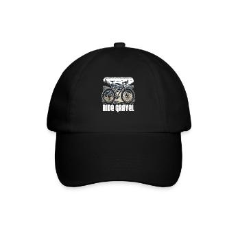 Ride Gravel - Baseball Cap - black/black - Front