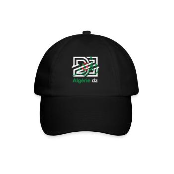 DZ For lovers of Algeria - Baseball Cap - black/black - Front