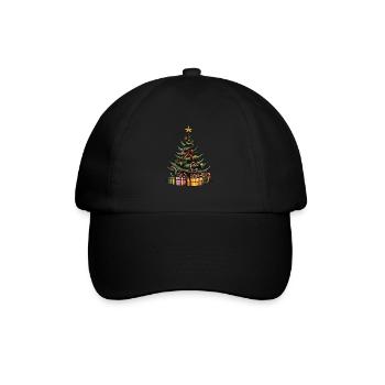 Fir Xmas Christmas - Baseball Cap - black/black - Front