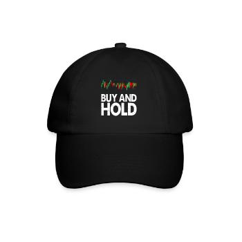 Acheter et détenir des transactions boursières pour investisseurs traders - Casquette classique - noir/noir - Devant