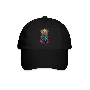 Spooky Tentacle Monster Halloween Design - Baseball Cap - black/black - Front