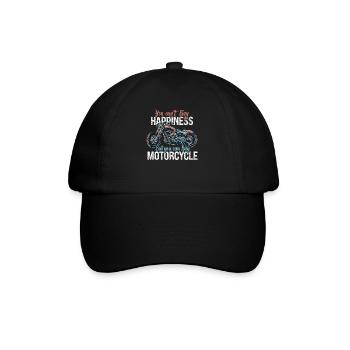 Le bonheur ne s’achète pas, mais on peut s’acheter un - Casquette classique - noir/noir - Devant