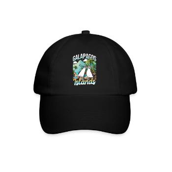 Galapagos Islands - Baseball Cap - black/black - Front
