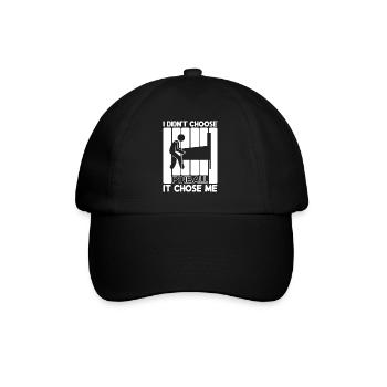 I Didn't Choose Pinball It Choose Me Game Gift - Baseball Cap - black/black - Front