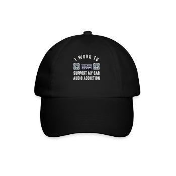 Autoradio pour haut-parleurs d’installateur audio Basse de voiture - Casquette classique - noir/noir - Devant