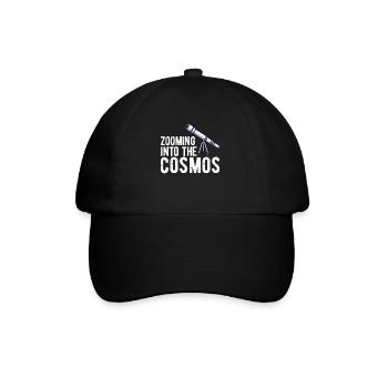 Astrophotography Astrophotographer Astronomy - Baseball Cap - black/black - Front