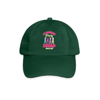 Sleepover Party Pajamas Slumber Party - Baseball Cap - bottle green - Front