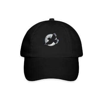 Bird Watching Birder Ornithologist Bird Lover - Baseball Cap - black/black - Front