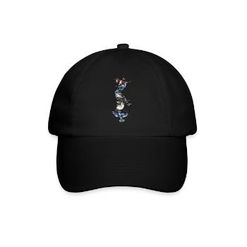 Bird Watching Birder Ornithologist Bird Lover - Baseball Cap - black/black - Front