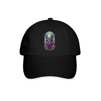 Underworld Demons Occult Horror Gothic Design - Baseball Cap - black/black - Front
