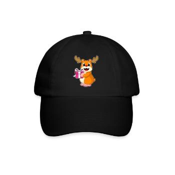 Forfait de Noël hamster - Casquette classique - noir/noir - Devant
