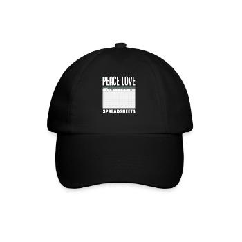 Drôle de cadeau comptable de conseiller fiscal - Casquette classique - noir/noir - Devant