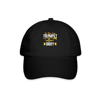Trumpet Trumpeter Trumpet Player - Baseball Cap - black/black - Front
