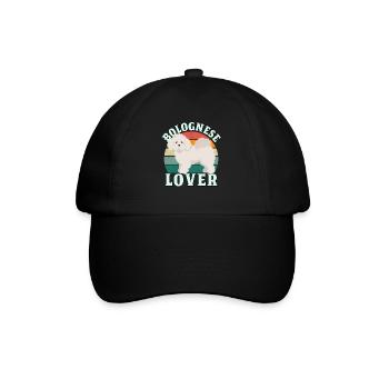 Bolognese Lover - Baseball Cap - black/black - Front